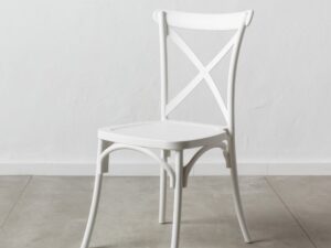 Sedia Rimini in polipropilene bianco