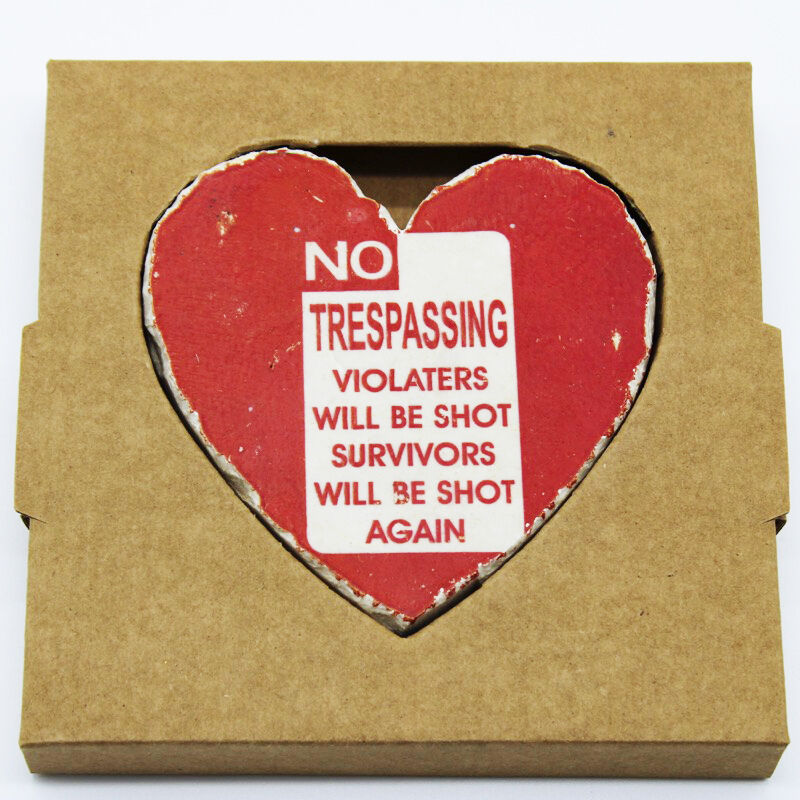 Cuore in pietra No trespassing