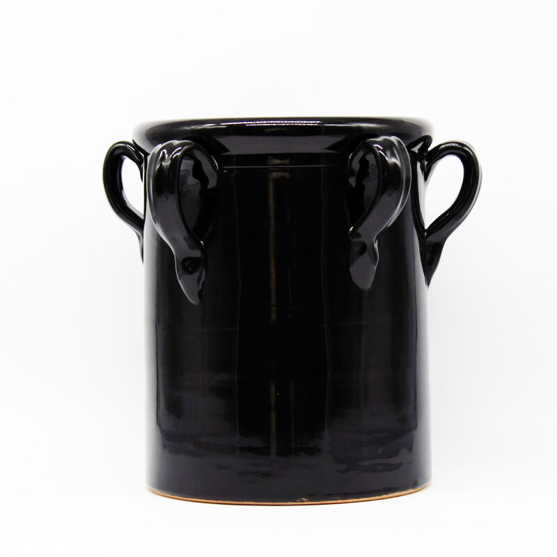 La Maison Store Vaso nero sei manici H 30