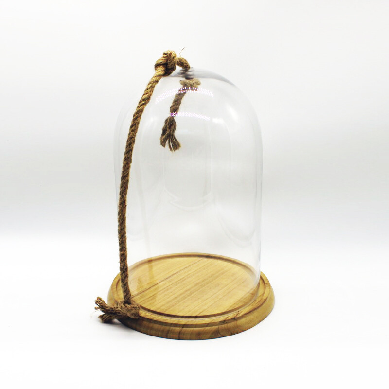 Cloche con base in legno big