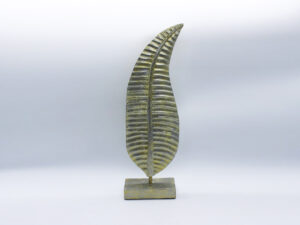 Decorazione foglia dorata