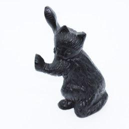 Fermaporta in metallo gatto