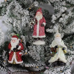 Babbo Natale da collezione Set 3 pezzi