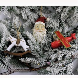 Decorazione albero da collezione Set 3 pezzi