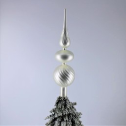 La Maison Store Puntale in vetro white glossy H cm 32