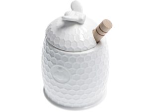 Vasetto Miele con servimiele Aperegina