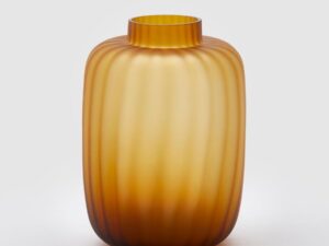 EDG Enzo De Gasperi Vaso Rotondo Ambra H35