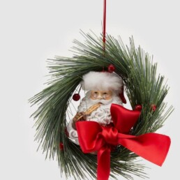 EDG Enzo De Gasperi Decorazione albero Babbo con led cm15
