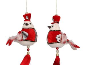La Maison Store decoro uccello con divisa in 2 modelli