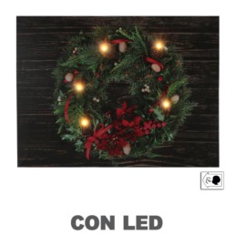 La Maison Store Quadro legno con led 40x30