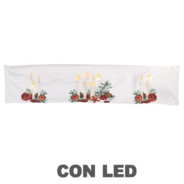 La Maison Store Paraspifferi tessuto candele con led cm 87