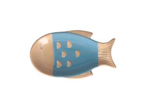 Logicopelagico piatto pesce lungo azzurro cm 25