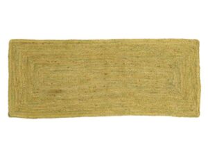 La Maison Store Tappeto Iuta Dorotea Verde/Senape 170x70