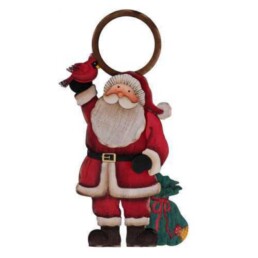 La Maison Store Segnaporta Babbo Natale cm30