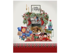 Casa Anversa Plaid Natalizio Merry Christmas 145x170