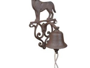 La Maison Store Campana con decorazione cane H25