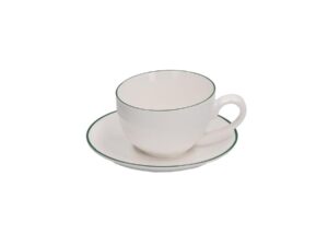 La Porcellana Bianca Set 6 tazze tè Dintorno