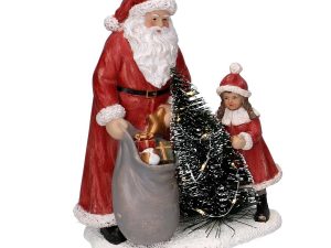 La Maison Store Statua resina babbo natale H18