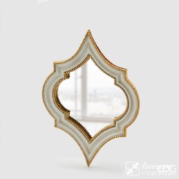 EDG Enzo De Gasperi Specchio Marocco Bianco D22