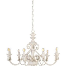 La Maison Store Lampadario 8 luci Ontario Bianco