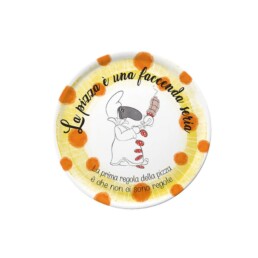 Rose & Tulipani Chepizza piatto pizza Giallo cm 31