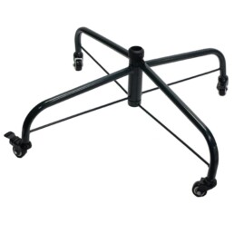 La Maison Store Base base per albero in metallo nero con ruote cm60