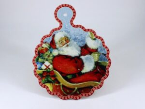 La Maison Store Mattonella Natalizia Babbo sulla slitta H24