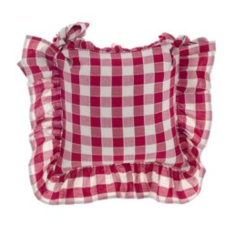 La Maison Store Cuscino quadretti con gala per sedia disponibile in 4 colori