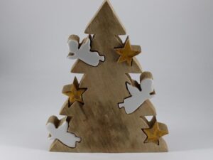La Maison Store Albero Natalizio in legno H 38