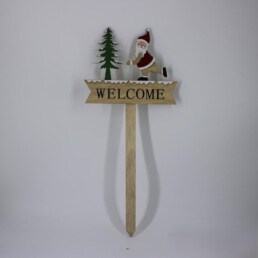 La Maison Store Cartello legno Welcome H 48