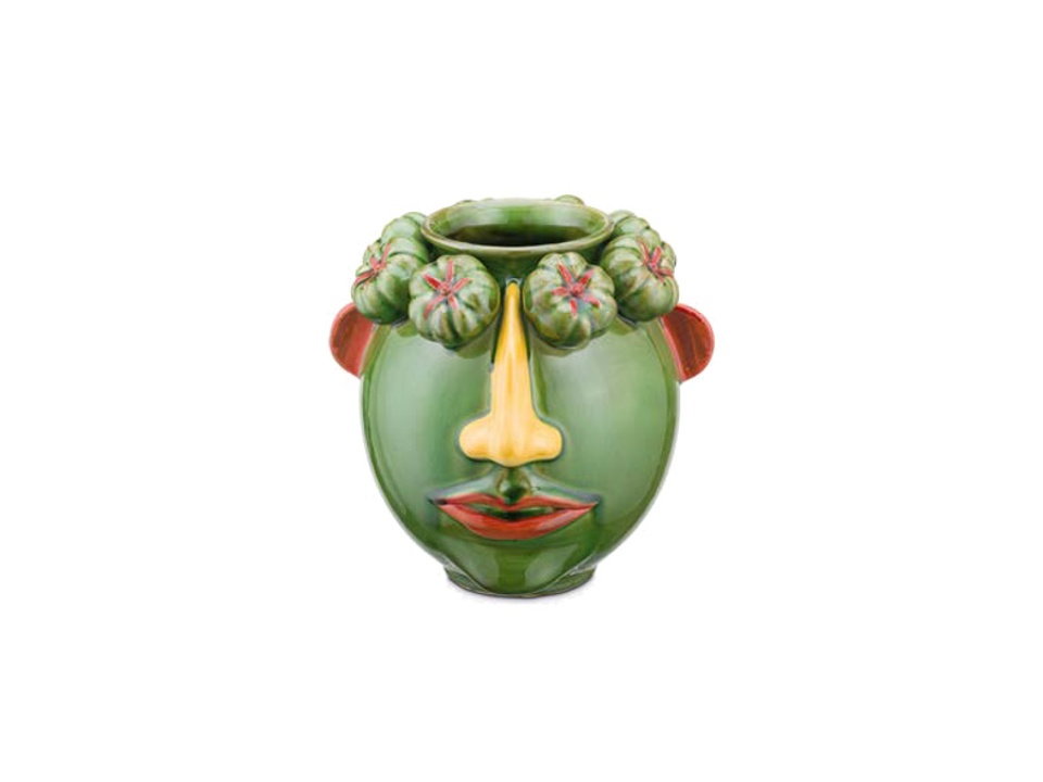 Rituali Domestici Vaso Arciboldo Verde H 25