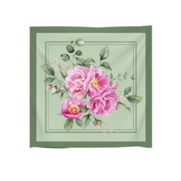 Casa Anversa Centrotavola Peony idrorepellente 95x95