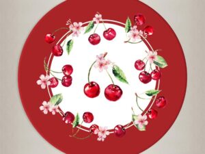 Casa Anversa set 2 sottopiatti Cherry D36
