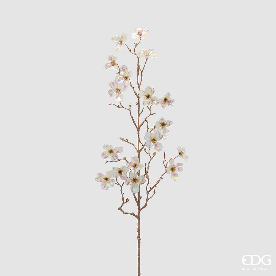 EDG Enzo De Gasperi Cornus Glossy Ramo Bianco H 85
