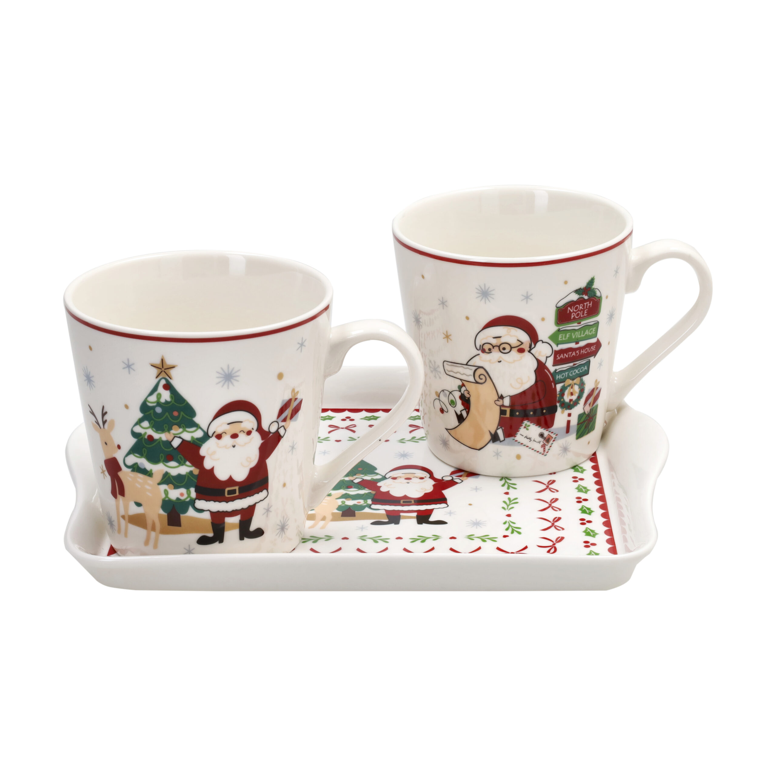 Andrea Fontebasso Set 2 Mug con vassoio
